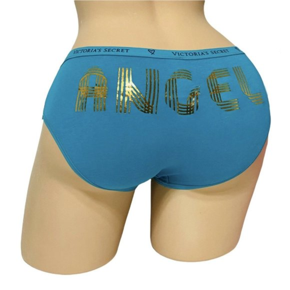 Victoria's‎ Secret SMALL Graphic Logo Waist-Band Hipster Hipbugger Panty NEW